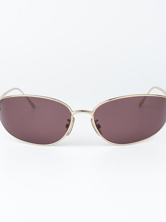 Loewe Women Sunglasses Gold Purple Wraparound LW40164U 32U NEW AUTHENTIC main image 10